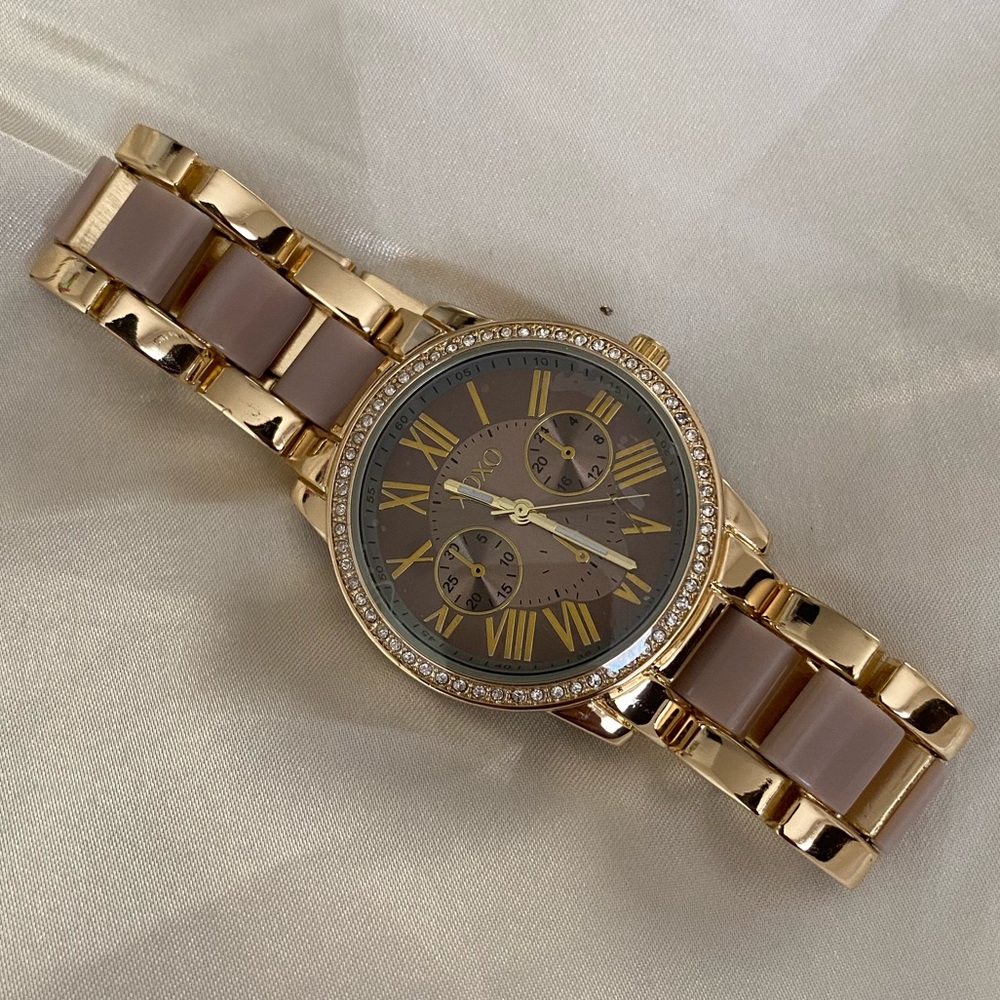 XOXO Two Tone Watch